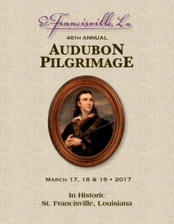 audubon pilgrimage - Afton Villa Gardens