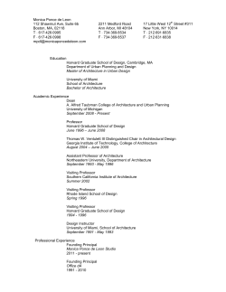 Monica Ponce de Leon 112 Shawmut Ave, Suite