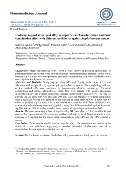 Hydroxyl capped silver-gold alloy nanoparticles: characterization