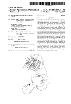 Programmable aed-cpr training device