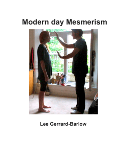 Modern day Mesmerism