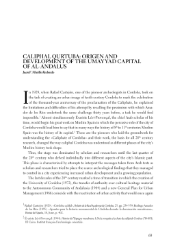 caliphal qurtuba: origen and development of the umayyad