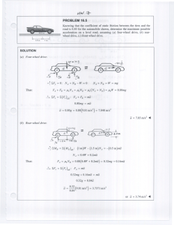 0.84 or a = 3.74mIs2.