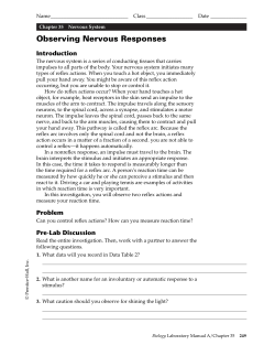 35 Observing Nervous Responses, SE