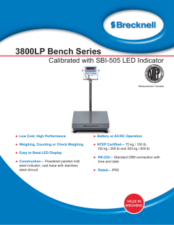Brochure  - Affordable Scales