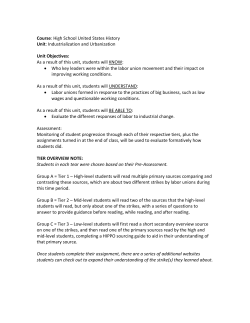 Course: High School United States History Unit