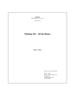 Platting 101: All the Basics