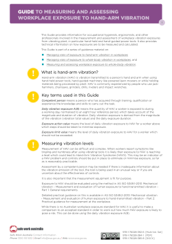 Guied to measuring assessing hand arm vibration as a pdf