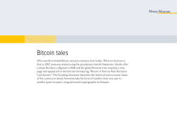 Bitcoin tales