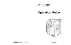 PR-C201 Operation Manual