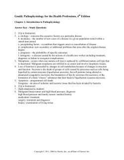 Gould: Pathophysiology for the Health Professions, 4 Edition