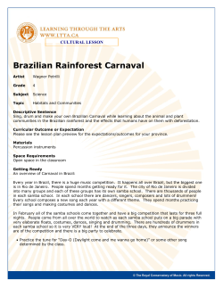 Brazilian Rainforest Carnaval