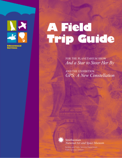 Field Trip Guide: And a Star to Steer Her By