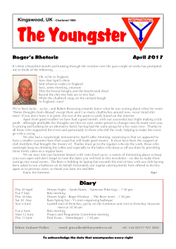 to our April Bulletin