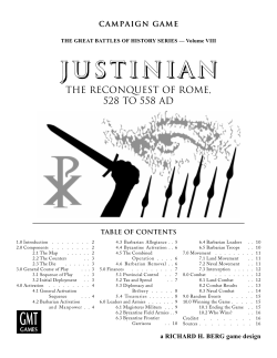 Justinian Living Rules