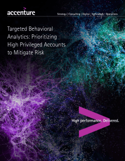 Targeted Behavioral Analytics: Prioritizing High