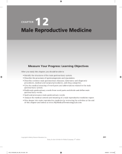 Male Reproductive Medicine