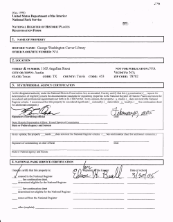 National Register Nomination File
