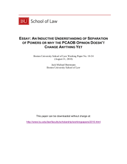 essay: an inductive understanding of separation