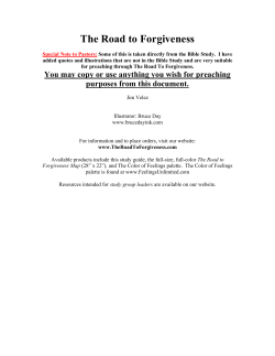 PDF - Road To Forgiveness