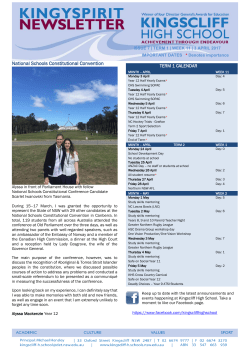 National Schools Constitutional Convention