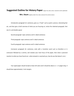 Introduction paragraph (3+ sentences, give us a &ldquo;hook&rdquo; such as