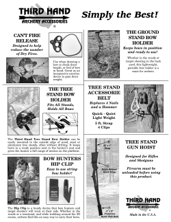 Simply the Best! - Third Hand Archery