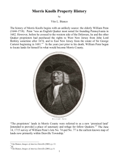 Morris Knolls Property History by: Vito Bianco