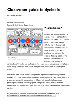 here - Dyslexia SA