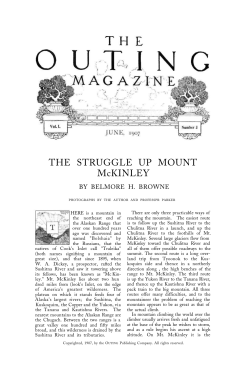 The Struggle Up Mount McKinley