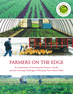 Farmers on the Edge