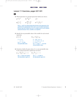 Solutions - TeacherWeb