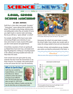 Science neWS - School District of Clayton