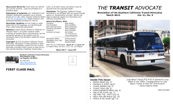 March - Southern California Transit Advocates