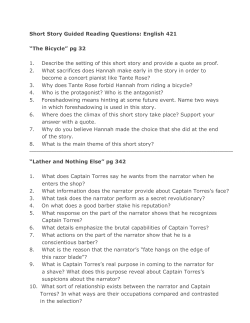 Short Story Guided Reading Questions