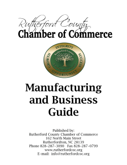 Manufacturing and Business Guide