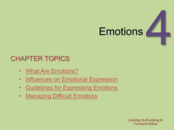4 Emotions