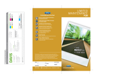 Limited Maintenance Plan