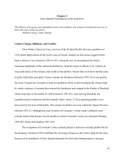 34 Chapter 3 Early Spanish Explorations in the