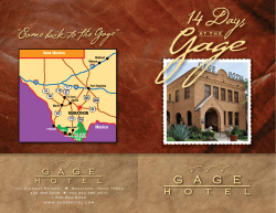 New Mexico - Gage Hotel