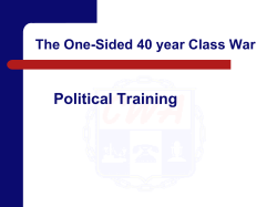 The 40 Year Class War