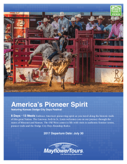 America`s Pioneer Spirit