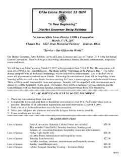 Initial Call to Convention forms