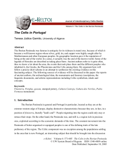 The Celts in Portugal