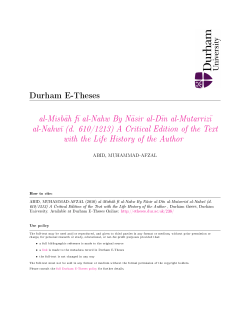 Chapter - Durham e-Theses
