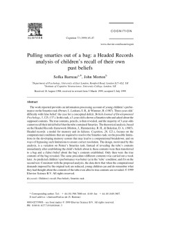 Pulling smarties out of a bag: a Headed Records