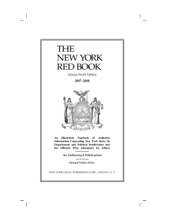 THE NEW YORK RED BOOK