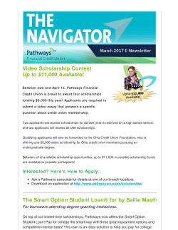 march 2017 - Pathways Financial Credit Union
