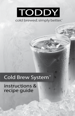 Cold Brew System - Barista Pro Shop