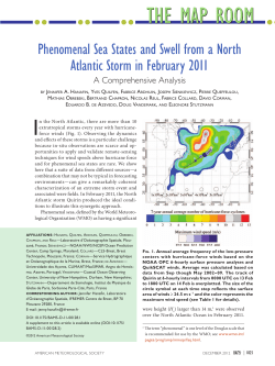Phenomenal Sea States and Swell from a North Atlantic Storm in